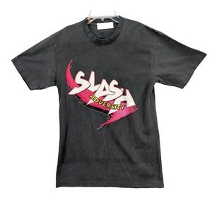 Echelon Slash‎ Through Adversity Mens Graphic T-Shirt Crew Neck Size Small Black